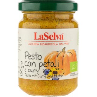Bio Pesto mit Curry und Blten 130g
