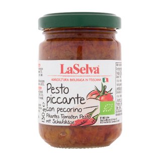 Bio Tomaten Pesto pikant mit Schafskäse 130g