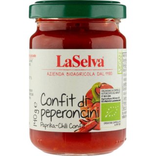 Bio Paprika-Chili Confit, süß-scharf 140 g