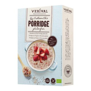 Bio Porridge Erdbeer Chia 350g glutenfrei